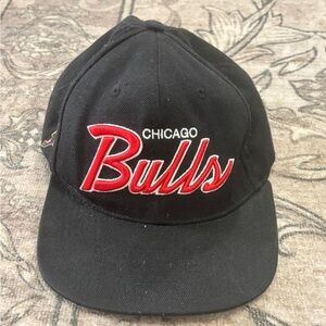 Chicago Bulls Black Cap